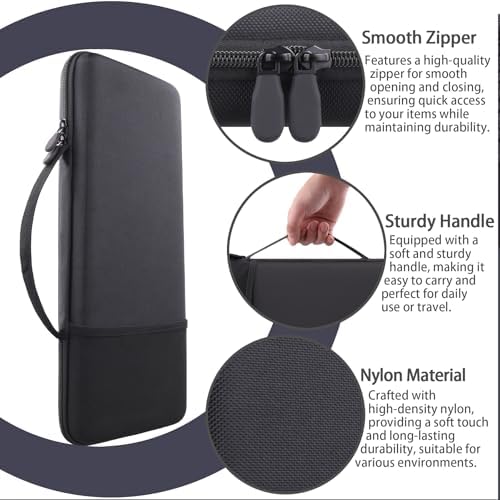 co2CREA Hard Case Bundle for Logitech Alto Keys K98M Keyboard & MX Vertical Ergonomic Wireless Mouse, Travel Protective Storage Case with Mesh Pocket for POP Mouse and Accessories