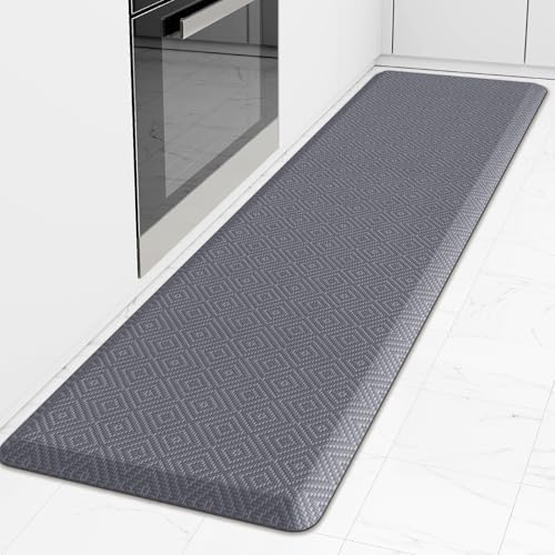 Anti-Fatigue Kitchen Mats for Floor Standing and Comfort Desk Mats 17"x60"