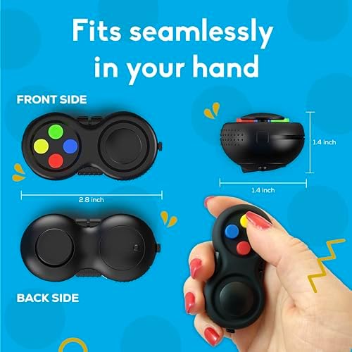 PILPOC Fidget Pad, Fidget Controller Toy Reduced Stress & Anxiety for Kids