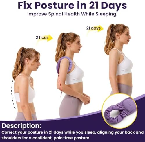 Shoulder Brace for Sleeping,Straps Hunchback Posture Upper Back Corrector for Men Proper Align Sleep Support Device Night Shoulder Opener Stabilizer Better Nighttime Chest Belt