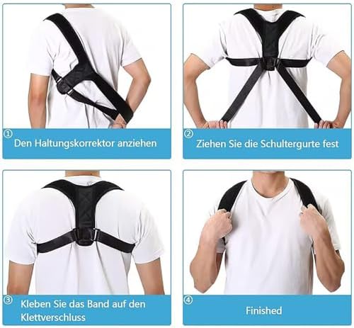 Posture Corrector for Women Neck Shoulder Back Pain Relief Breathable Invisible Under Clothes