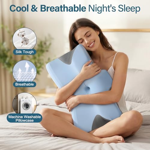 Ergonomic Cervical Neck Pillow for Neck Pain Relief