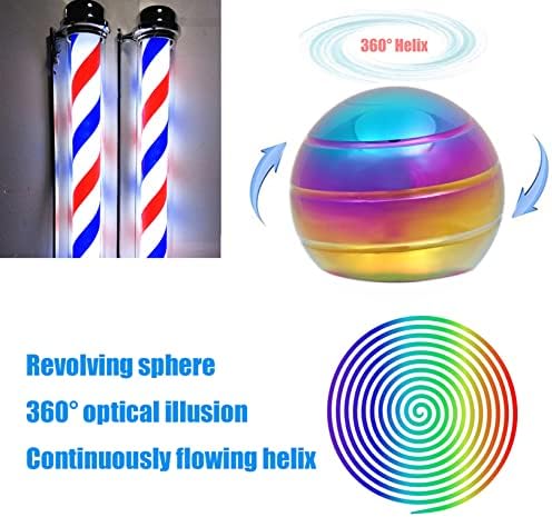 Desk-Fidget-Toys for Kinetic-Toy: Cool-Gadgets Cool-Stuff for Adults Kids Teens, Spinning Up to 180 Seconds, Stress Relief Toy for Optical-Illusion Gift for Office School Home Women Men