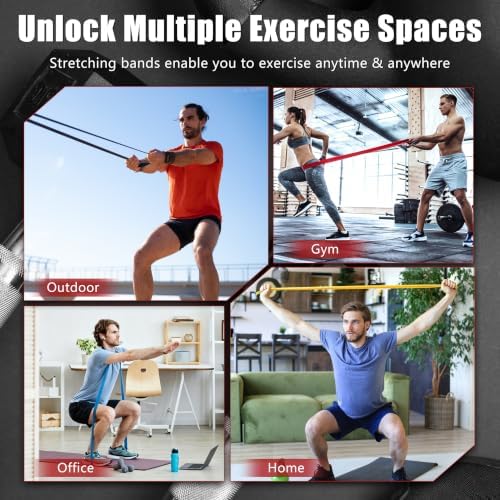 Resistance Bands with Door Anchor, Pull Up Assistance Bands for Working Out