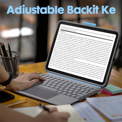 Wireless Magnetic Keyboard Case for iPad 10th Generation