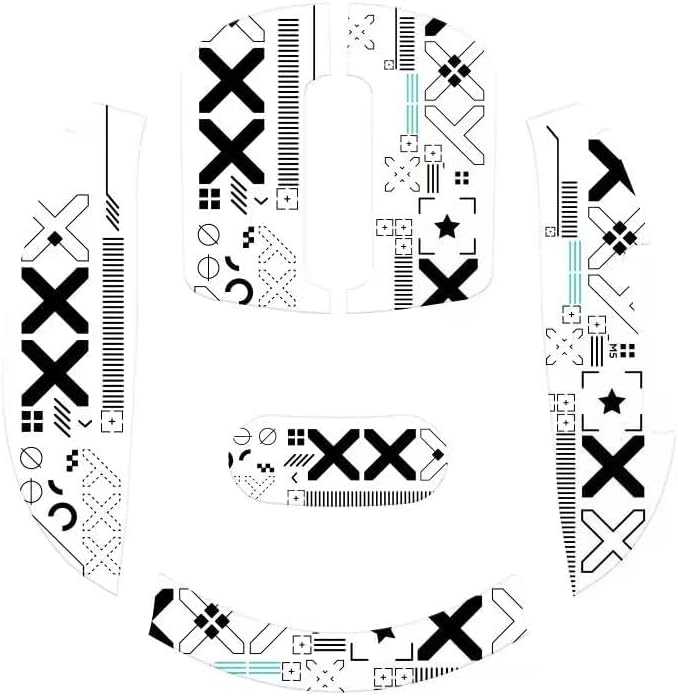 ATTACK SHARK Mouse Anti Slip Grip Tape for X3 Wireless Gaming Mouse - White