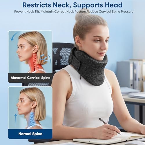 Neck Brace Cervical Collar for Neck & Travel Support