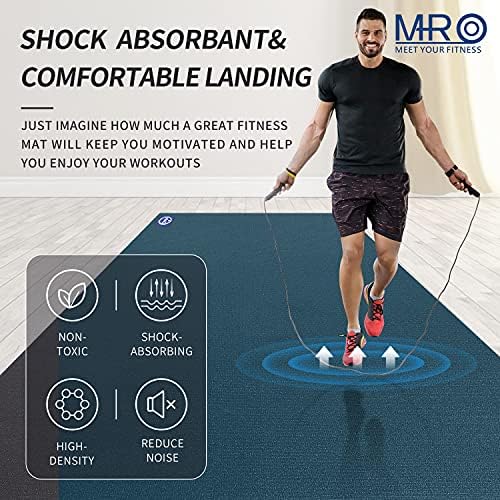 MRO Extra Large Exercise Mat 8'x4.5'/7'x4.5'/6'x4.5'(7mm)