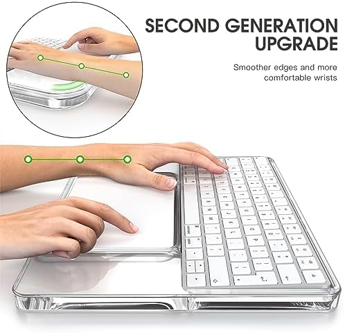 Acrylic Keyboard Stand and Trackpad Holder for Apple Magic Keyboard 2th/3th