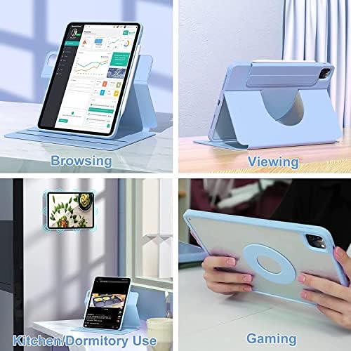 Case with Keyboard for iPad (A16) 11th/10th Generation Upgraded