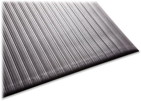 Guardian Air Step Anti-Fatigue Floor Mat, Vinyl, 2'x3', Black, Reduces fatigue and discomfort, Can be easily cut to fit any space