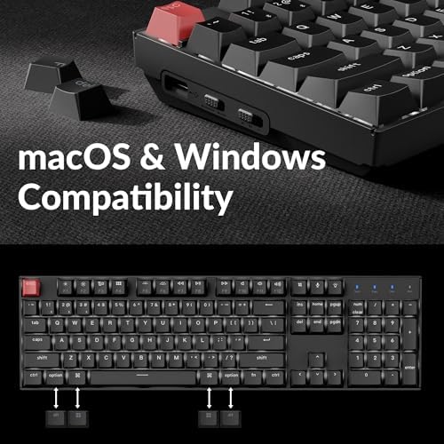 Keychron K10 (Version 2) Full Size QMK Wireless Custom Mechanical Keyboard