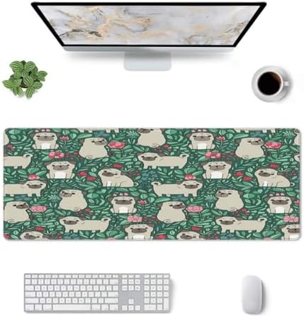 31.5"x11.8" Large Gaming Mouse Pad, Desk Mat with Stitched Edge