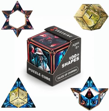 Shashibo DODECA Magnetic Puzzle Cube, Stress Relief Fidget Toy