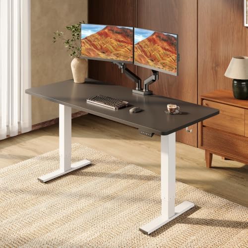 SANODESK 1'' Thick One-Piece 60 x 24'' Height Adjustable Standing Desk