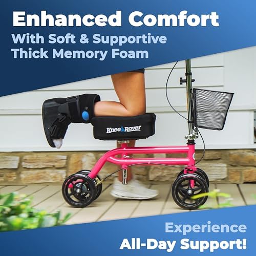 KneeRover Memory Pad Knee Scooter Pad Cover Cushion Accessory