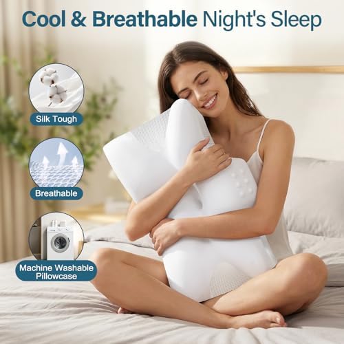 Ergonomic Cervical Neck Pillow for Neck Pain Relief