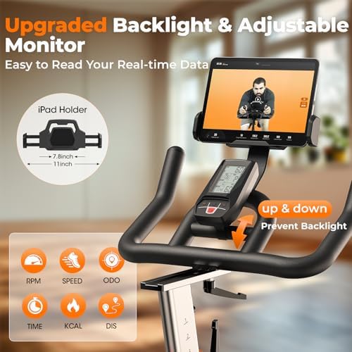YOSUDA PRO Magnetic Exercise Bike 350 lbs Weight Capacity