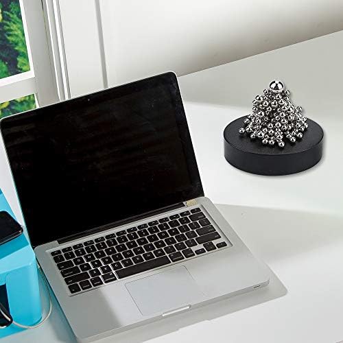 1 Box Stress Relief Magnetic Desk Sculpture Toys, Desk Sculpture Decor Toys, Magnetic Balls Desktop Decor Fidget Toy for Boredom, Intelligence Development