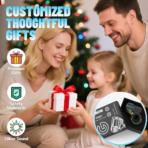 Fidget Spinner Toy for Kids Adults, 3D Fidget Slider Ring, EDC Fidget Spinner Desk Toy for Stress Relief, Hand Roller Gifts for Office Classroom Boys Men, 5 in 1, Plastic