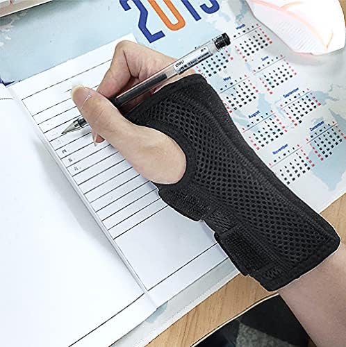 NuCamper Wrist Brace for Carpal Tunnel Night Wrist Support Right Hand Gray