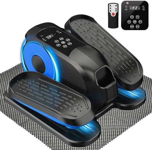 Low Impact Mini Under Desk Elliptical Quiet Electric Leg Exerciser
