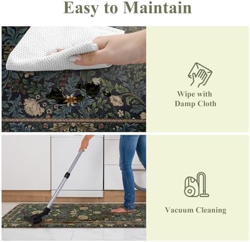 KIMODE Kitchen Mats Anti Fatigue,Cushioned Kitchen Rugs Runner