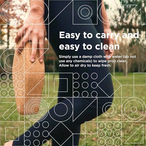 Go4Cork Cork Yoga Block | Non-Toxic, Alternative To Foam Yoga Blocks | Odorless, Soft, Non-Slip, Workout & Exercise | Yogi Gift Accessories | Men & Women | Eco Friendly, Sustainable