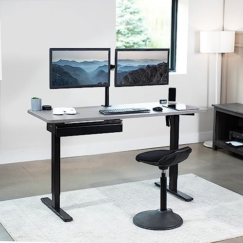 VIVO Black 22 x 9 inch Under Desk Slide Out Drawer, DESK-AC03A-22B