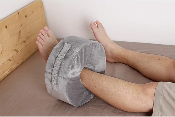 Foot Elevation Pillow Ankle Protector Heel for Pressure Sores Ulcer Cushion Foot Pillow Protectors Ankle for Bed Sore Feet Sleeping Pillow Elevated Foot Support Wedge Leg Elevator (Large, 1 PCS)