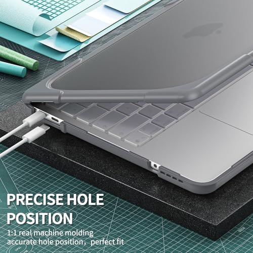 Batianda Heavy Duty Case for MacBook Neo 13 Inch 2026, Grey