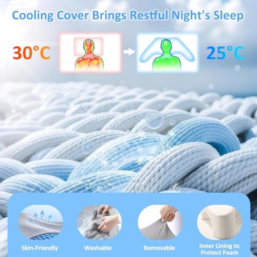 Side Sleeper Pillow for Shoulder Pain Relief,Pillow with Arm Hole for Adult