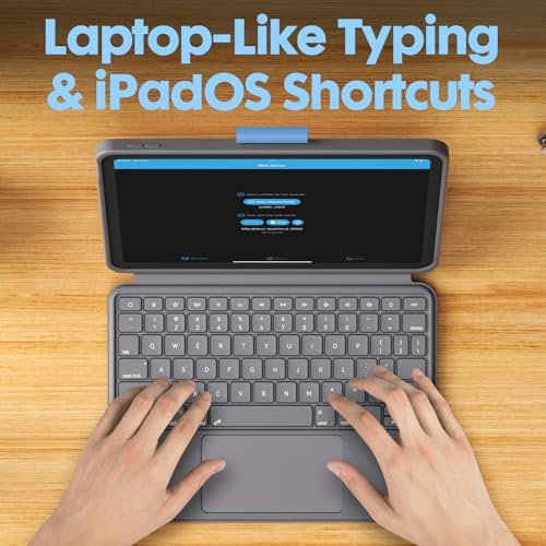 Wireless Magnetic Keyboard Case for iPad 10th Generation