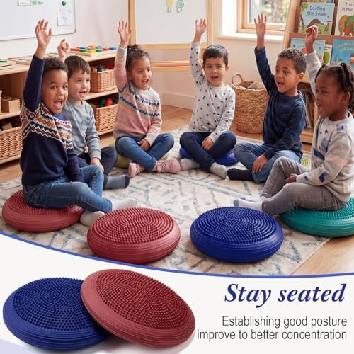 Libima 6 Pcs Sensory Cushion Wobble Seat 13 Inches