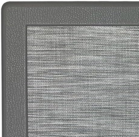 PowerSellerUSA Anti-Fatigue Clarke Comfort Floor Mat, Non-Slip Cushioned Standing Mat, ECO PVC Foam, Easy to Clean, for Kitchen, Bathroom, Living Room & Office Standing Desk, 18" x 30", Grey