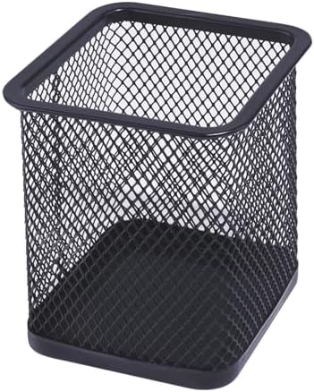 HSYMQ Pen Holder for Desk, Wire Mesh Pencil Cup Holder for Desk Organizer for Office Supplies