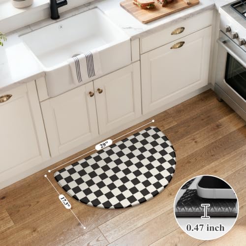KIMODE Anti Fatigue Kitchen Mats for Floor,18"x 28" Farmhouse Kitchen Decor
