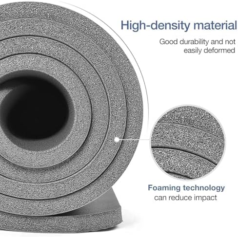 Gruper Yoga Mat Non Slip, 10/15mm Thick NBR Extra Thick Yoga Mat