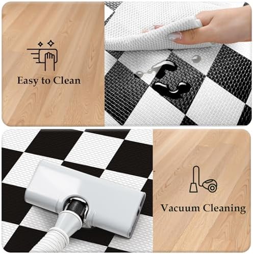 KIMODE Anti Fatigue Kitchen Mats for Floor,Farmhouse Rugs for Kitchen Floor