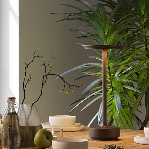 Cordless Table Lamp, Rechargeable 5000mAh Outdoor LED Touch Lamp