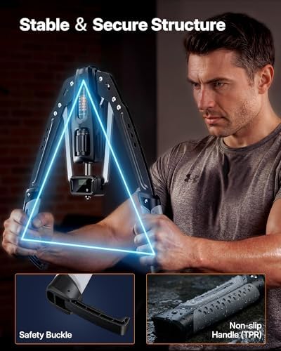Merach Twister Arm Trainer, 22-440lb Hydraulic Power Forearm Strengthener