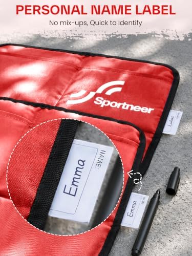 Sportneer Sitting Pad, Compact Waterproof Foldable Seat Mat for Children, Ideal for Camping, Beach, Soccer Games, Picnic & Backpacking