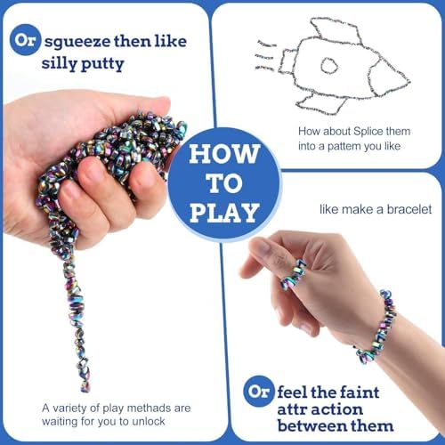 Matassari 1100pcs Fidget Toy, Sensory Toys for Adults & Teens（Colour）