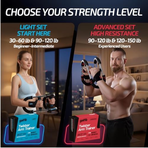 Twister Arm Trainer, Adjustable Chest Workout Equipment, Exerciser