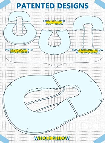 INSEN Reading Pillow, Back Pillow for Sitting in Bed and Couch, Gaming Pillow for Adults, Sit Up Support for Bed