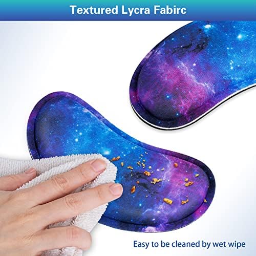 Mouse Wrist Rest, Canjoy 2 Pack Wrist Rest for Mouse Memory Foam Wrist Pad