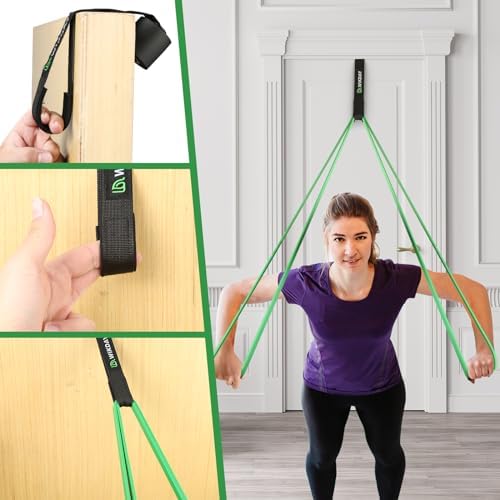WIKDAY Resistance Bands for Working Out with Door Anchor