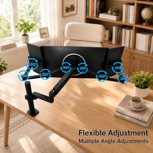 Portable Screen Mount for Tablet,2 in 1 Pack,Clamp Model