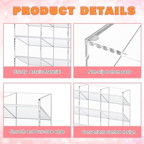 MotiMind Acrylic Pen and Marker Organizer for 420 Markers
