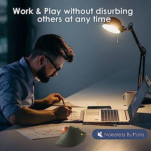 SANWA Bluetooth Trackball Mouse + 3-Device Bluetooth Keyboard with Touchpad set, Programmable Silent Rollerball Mice, 20 Shortcuts, Pantograph Keys Keyboard, Compatible with Mac, Windows, Laptop, iOS,